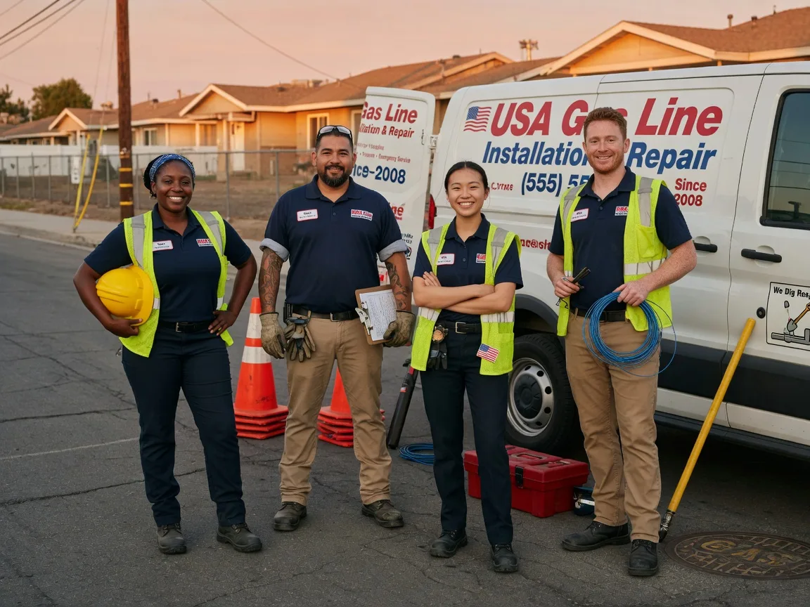 Gas Line Installation company in Crawford, MS